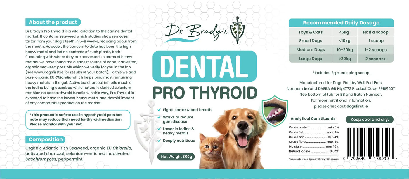 Dr Brady's Dental Pro Thyroid - The natural way to clean teeth